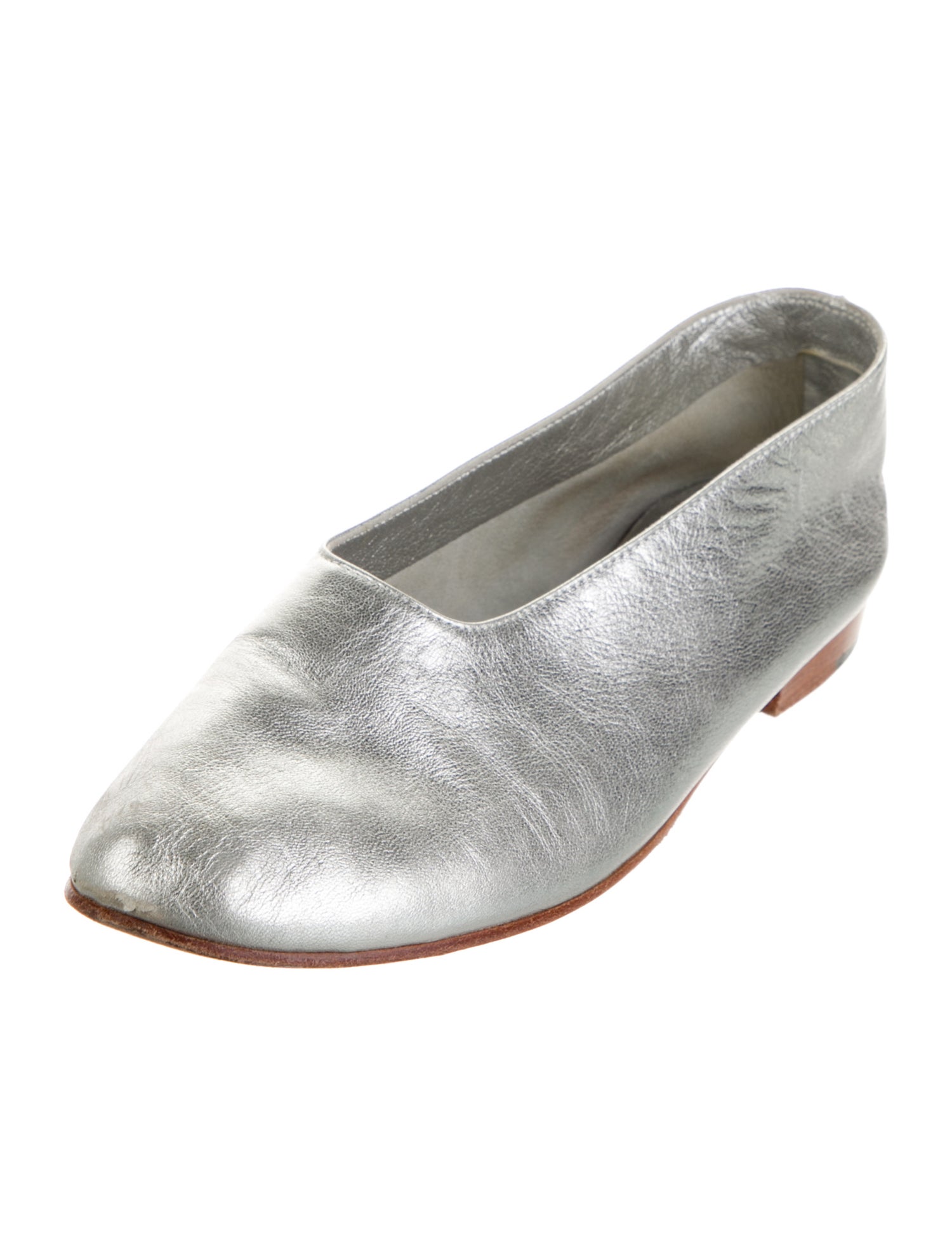 Martiniano Leather Ballet Flats
