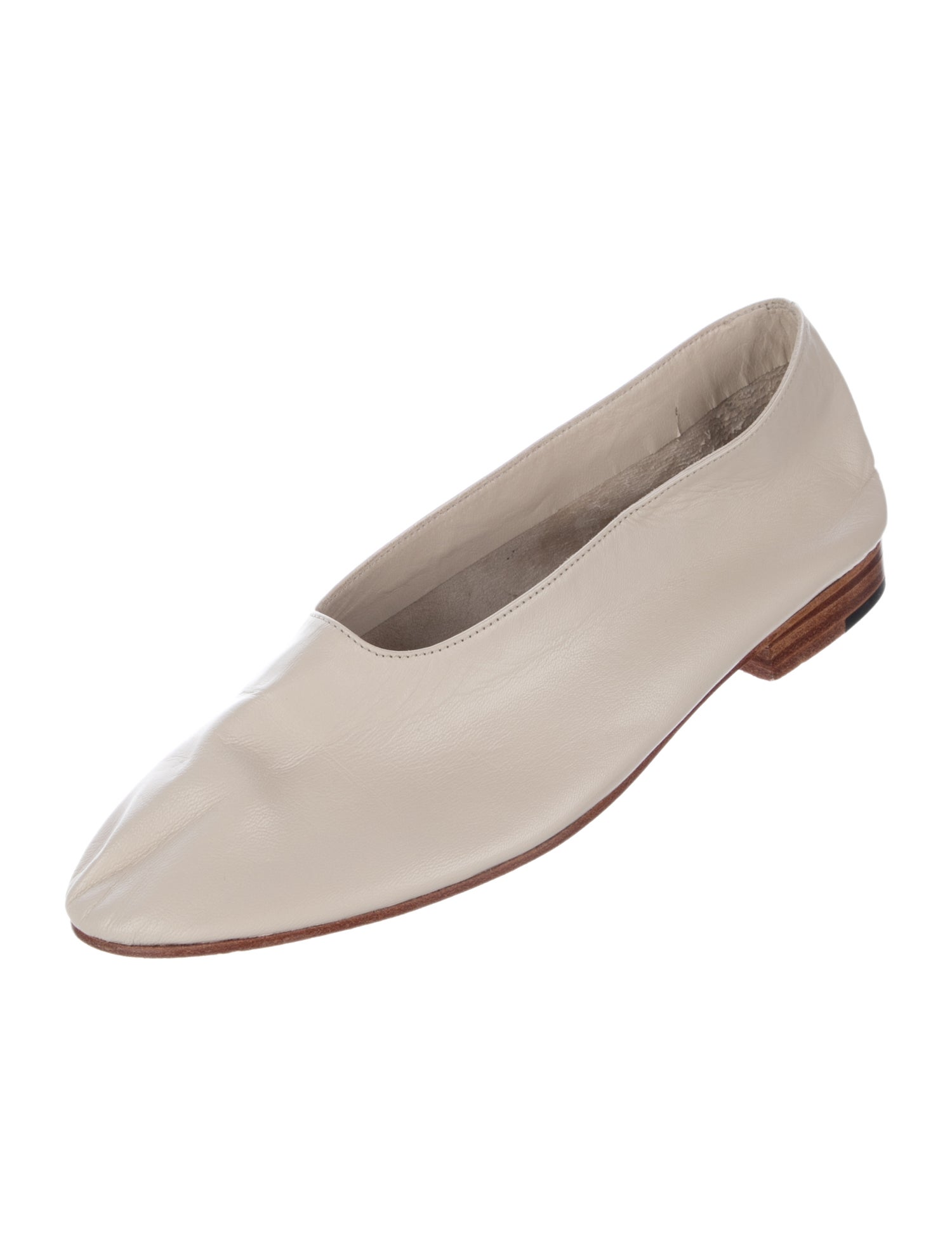 Martiniano Leather Ballet Flats