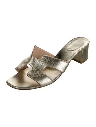 Martina Spetlova Leather Slides