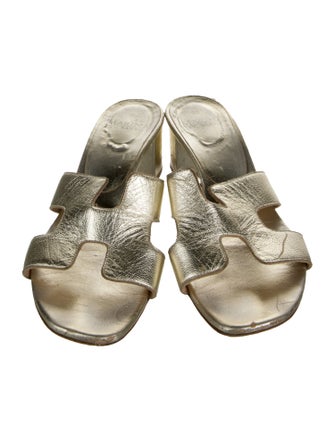 Martina Spetlova Leather Slides