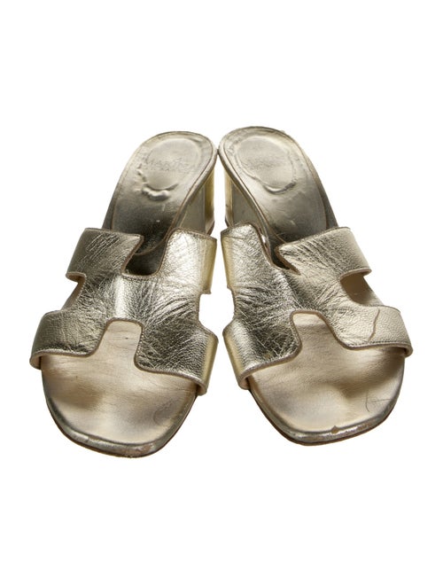 Martina Spetlova Leather Slides