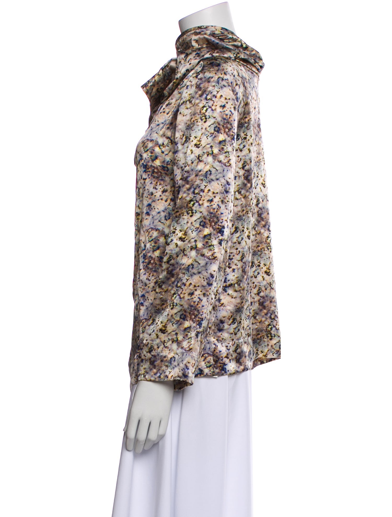 Martina Spetlova Silk Printed Blouse