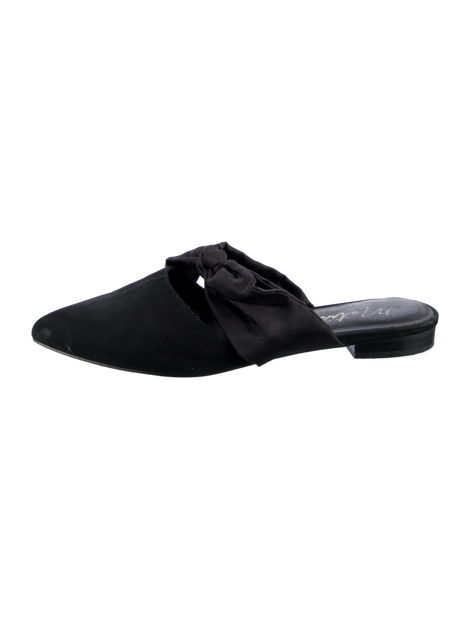 Matisse Suede Bow Accents Mules