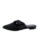 Matisse Suede Bow Accents Mules