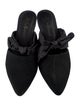 Matisse Suede Bow Accents Mules