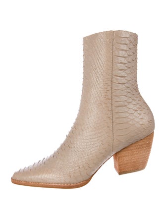 Matisse Snakeskin Sock Boots