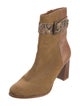 Matisse Suede Animal Print Boots