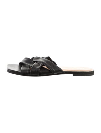 Matisse Leather Slides