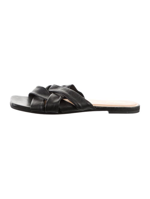 Matisse Leather Slides