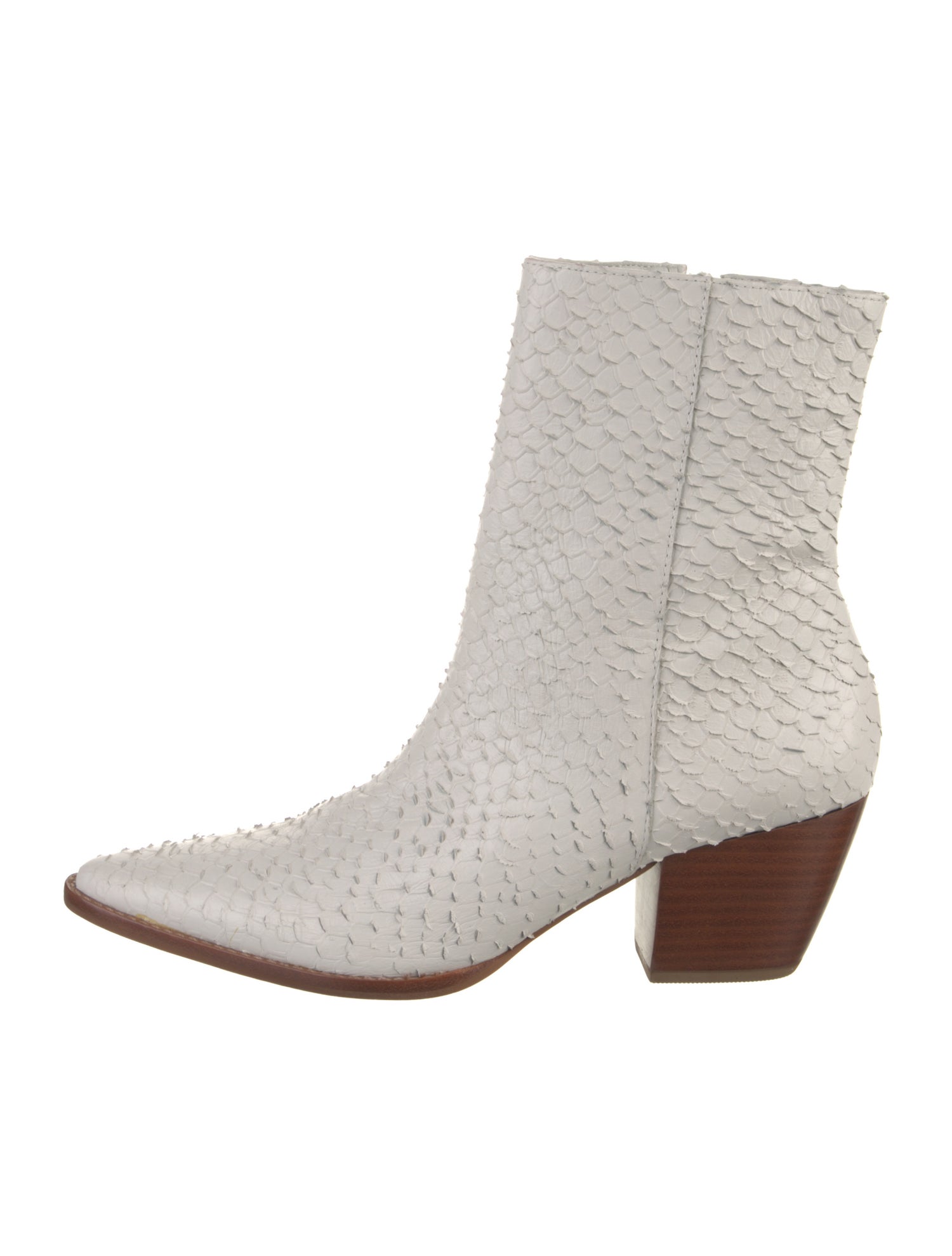 Matisse Leather Animal Print Boots