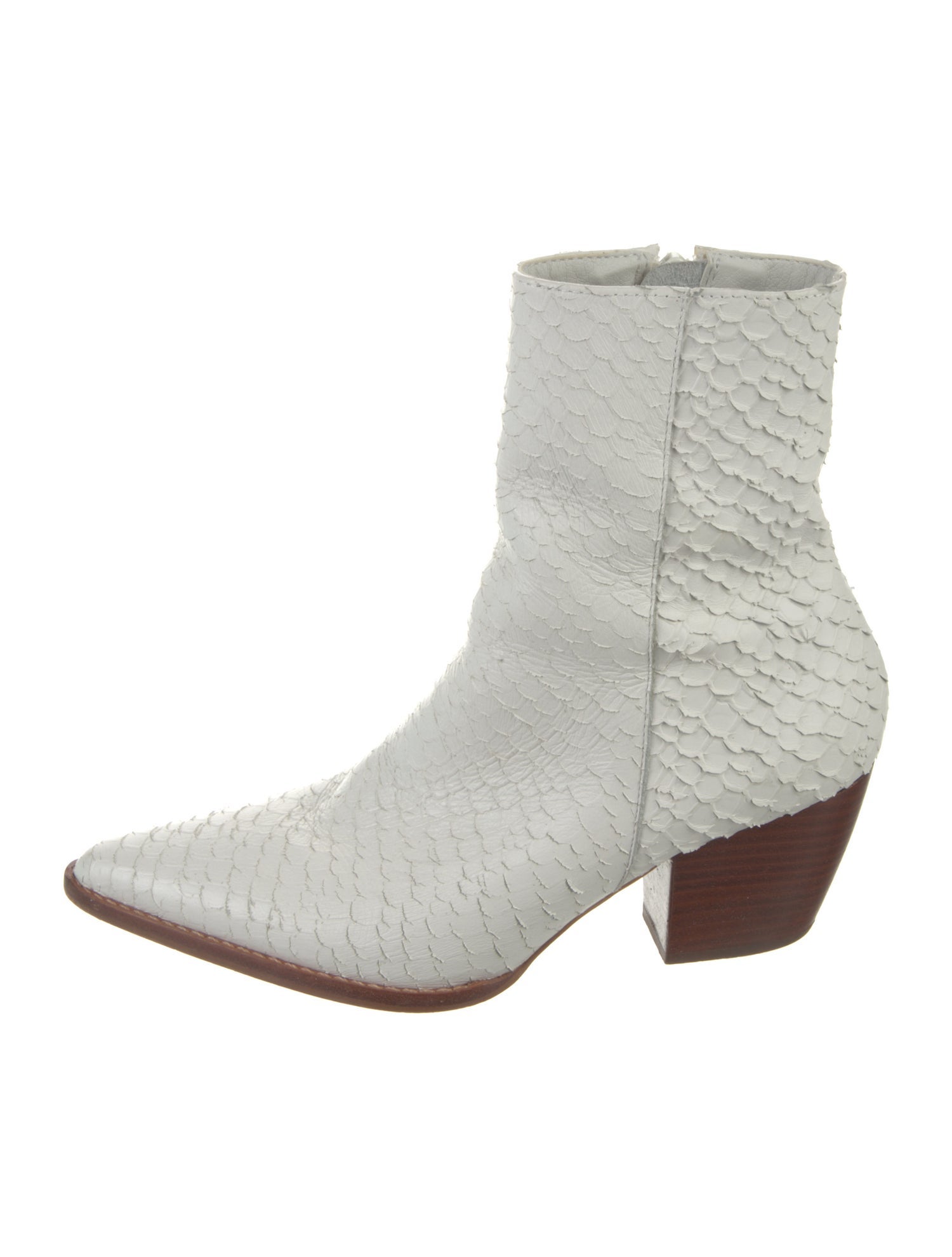 Matisse Leather Animal Print Sock Boots