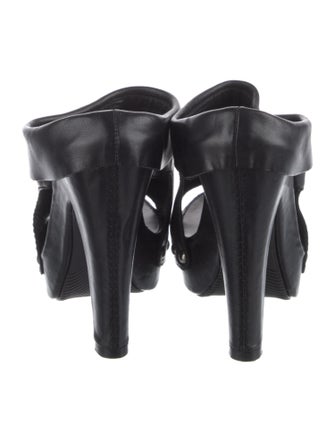 Matisse Leather Slides