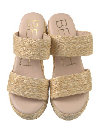 Matisse Raffia Cutout Accent Espadrilles