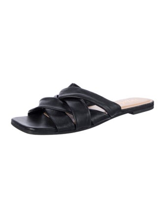 Matisse Leather Slides