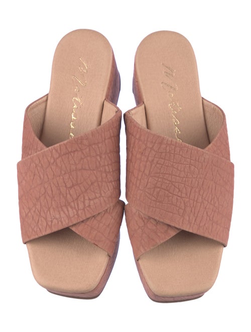 Matisse Leather Slides