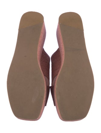 Matisse Leather Slides