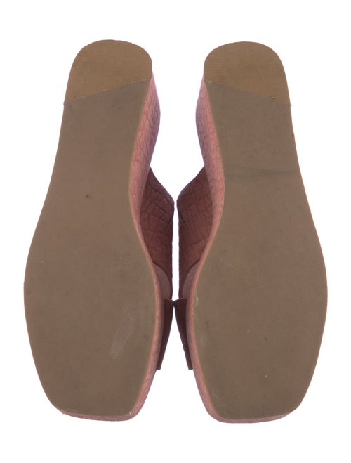 Matisse Leather Slides