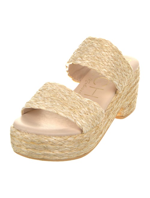 Matisse Raffia Cutout Accent Espadrilles