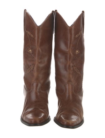 Matisse Leather Lasercut Accents Western Boots