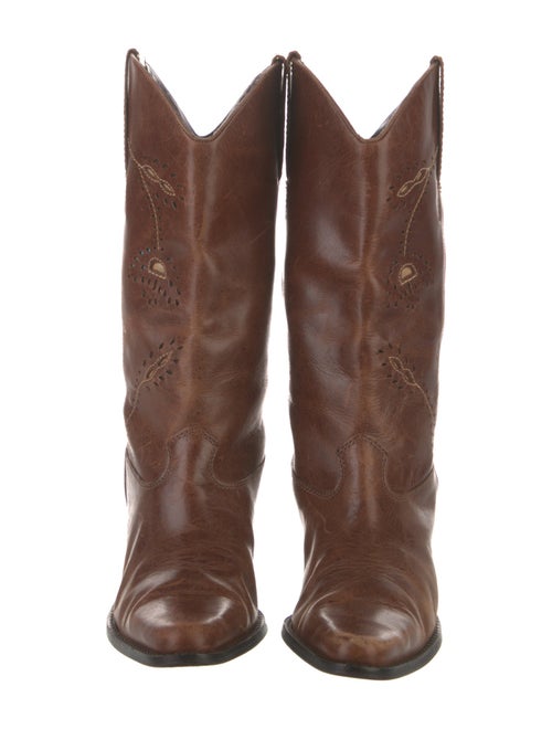 Matisse Leather Lasercut Accents Western Boots