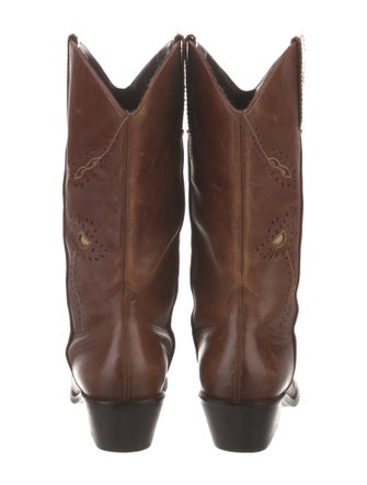 Matisse Leather Lasercut Accents Western Boots