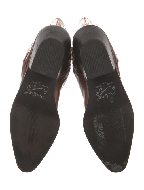 Matisse Leather Lasercut Accents Western Boots