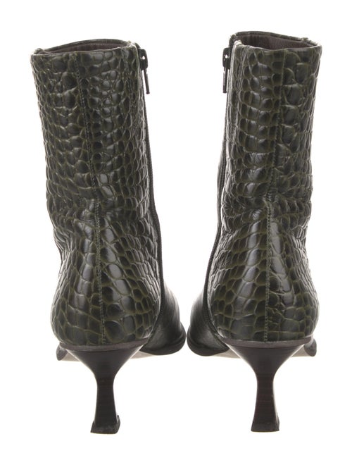 Matisse Embossed Leather Moto Boots