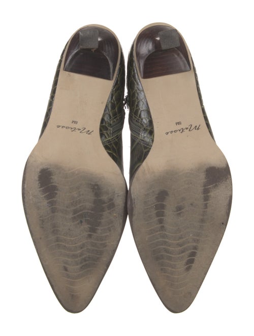 Matisse Embossed Leather Moto Boots