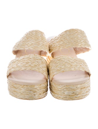 Matisse Raffia Animal Print Espadrilles