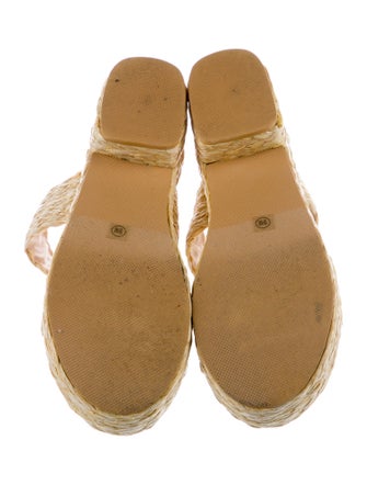 Matisse Raffia Animal Print Espadrilles