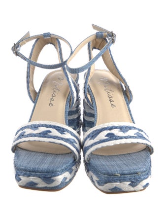 Matisse Tweed Pattern Sandals