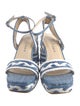 Matisse Tweed Pattern Sandals
