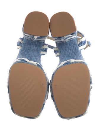 Matisse Tweed Pattern Sandals