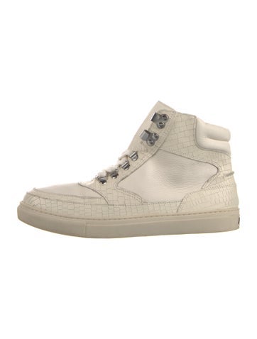 Pre-owned Matisse Leather Sneakers In White