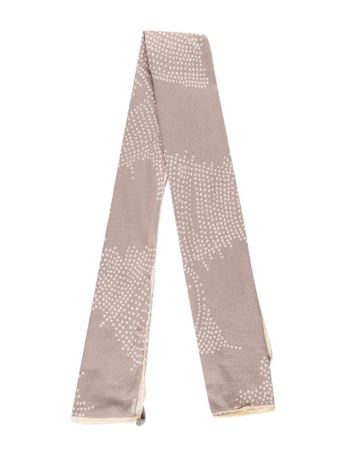 Matta Polka Dot Lightweight Scarf Grey