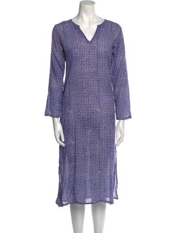 Matta Dresses Printed Midi Length Dress S