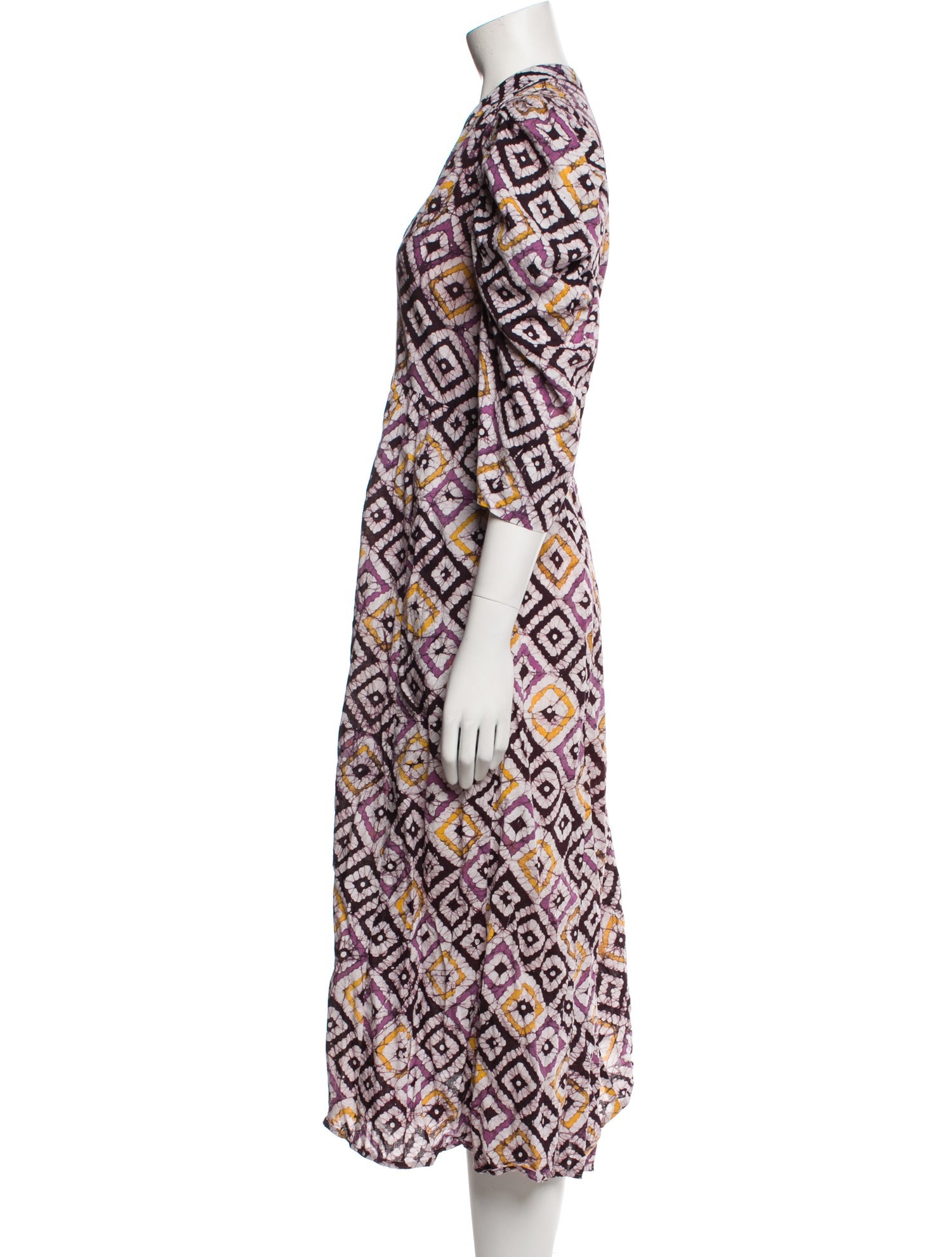 Matta Printed Long Dress