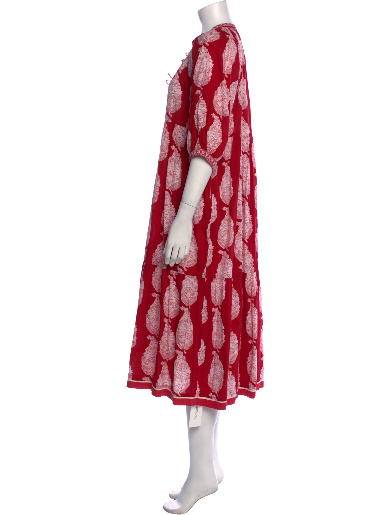 Matta Printed Midi Length Dress