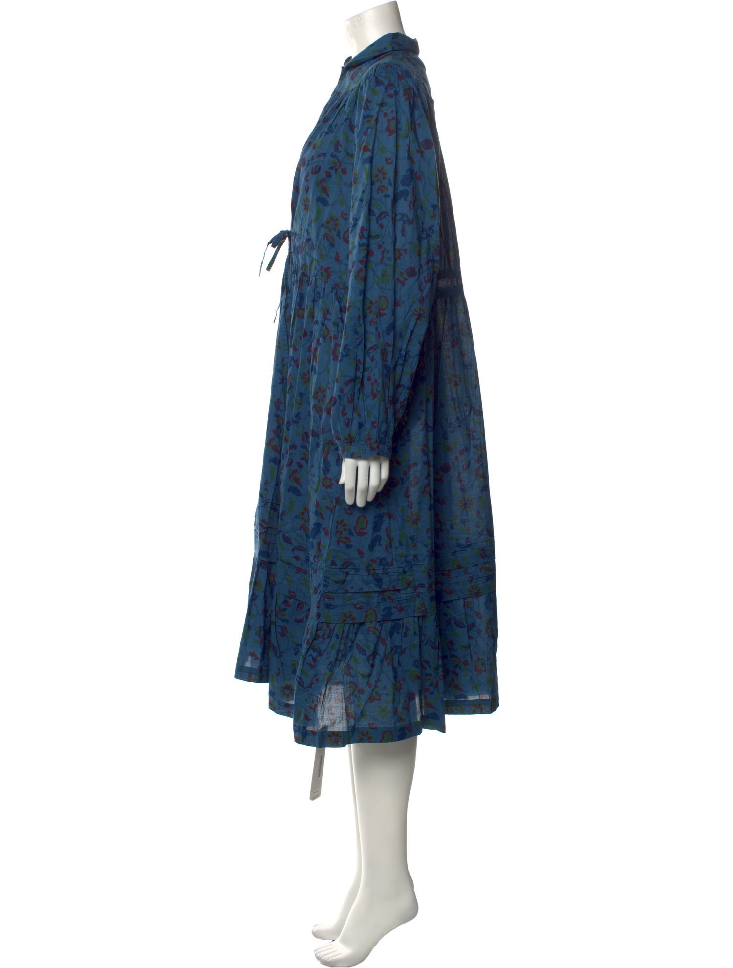 Matta Floral Print Midi Length Dress