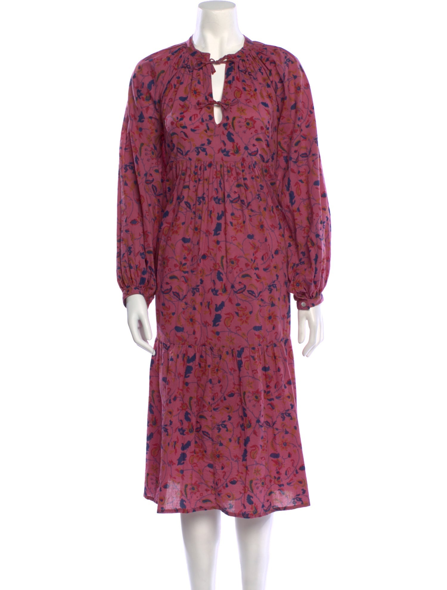 Matta Floral Print Long Dress