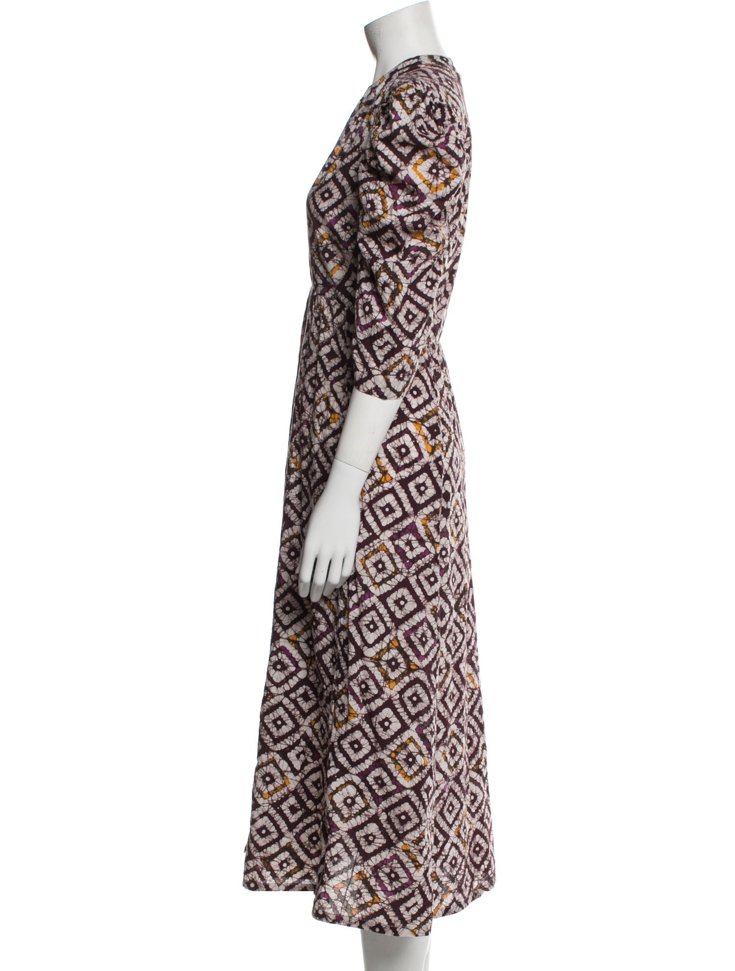 Matta Printed Long Dress