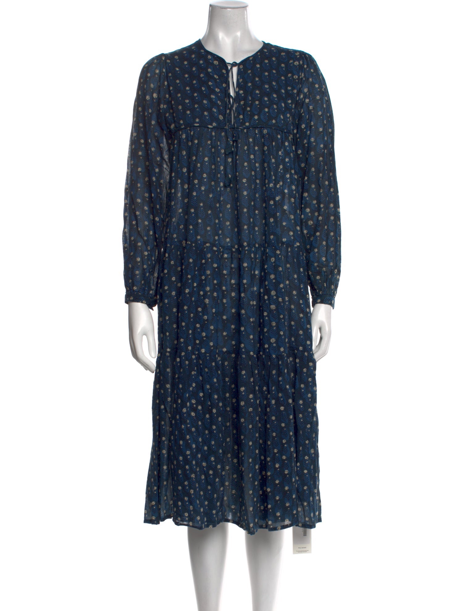 Matta Printed Midi Length Dress