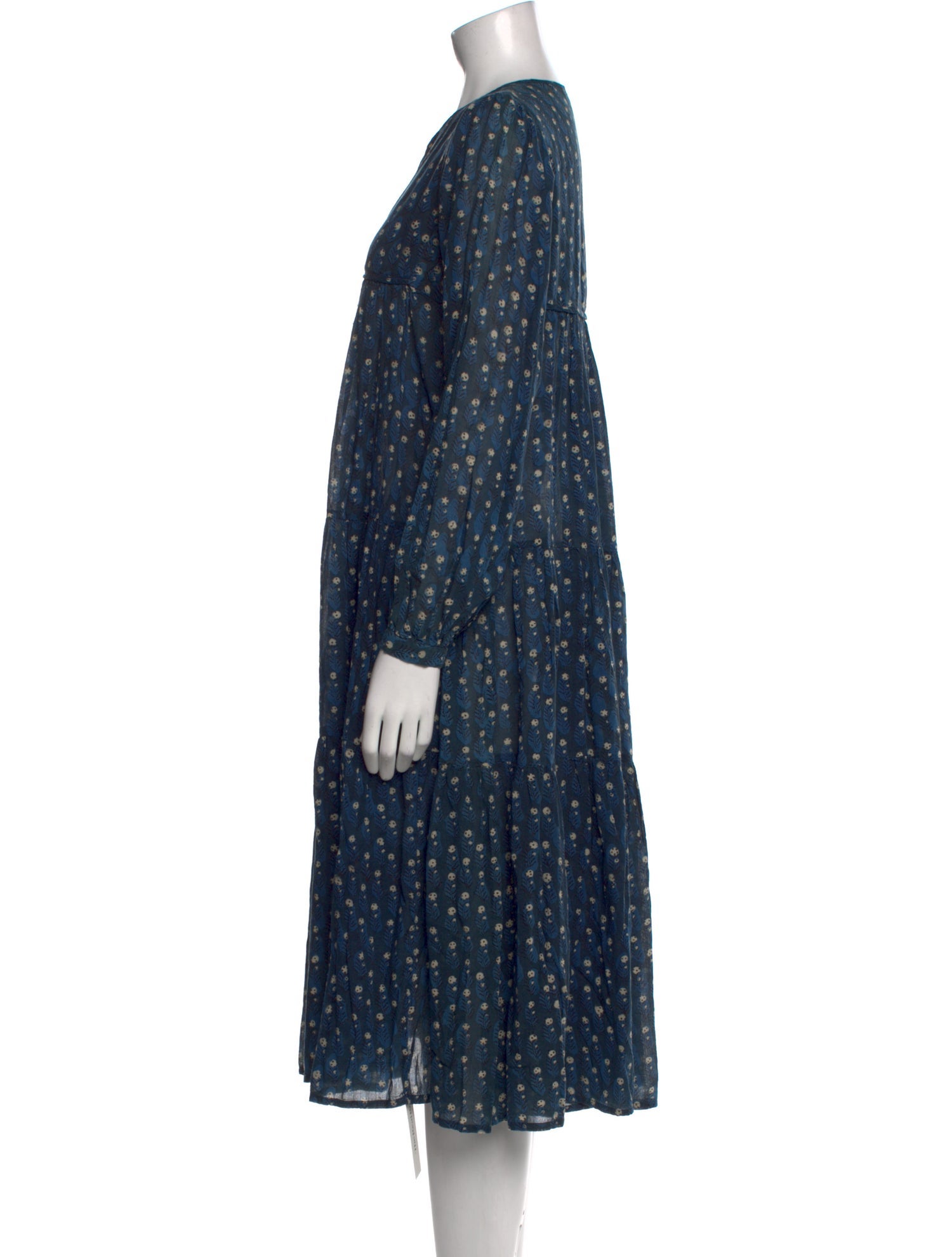 Matta Printed Midi Length Dress