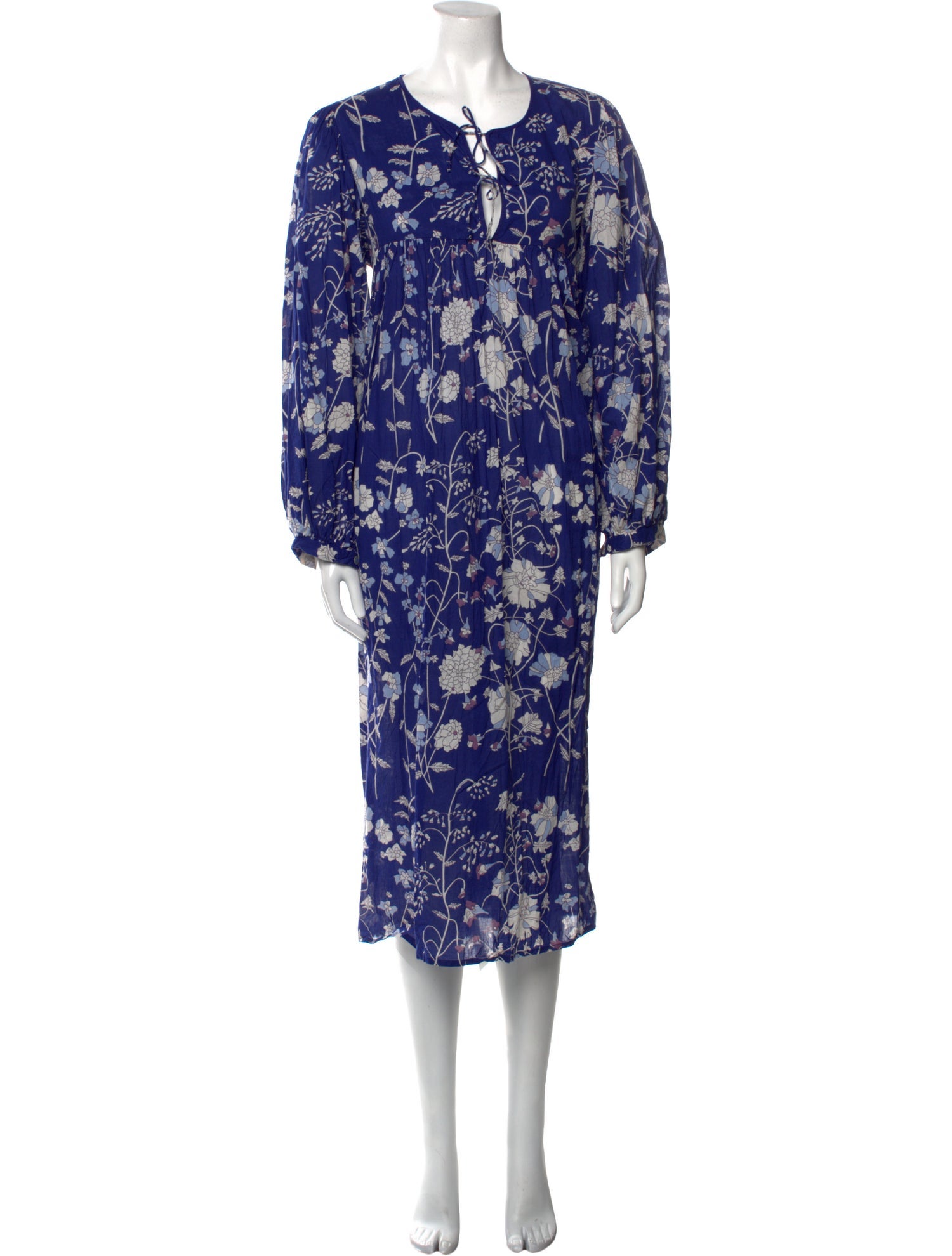 Matta Floral Print Midi Length Dress