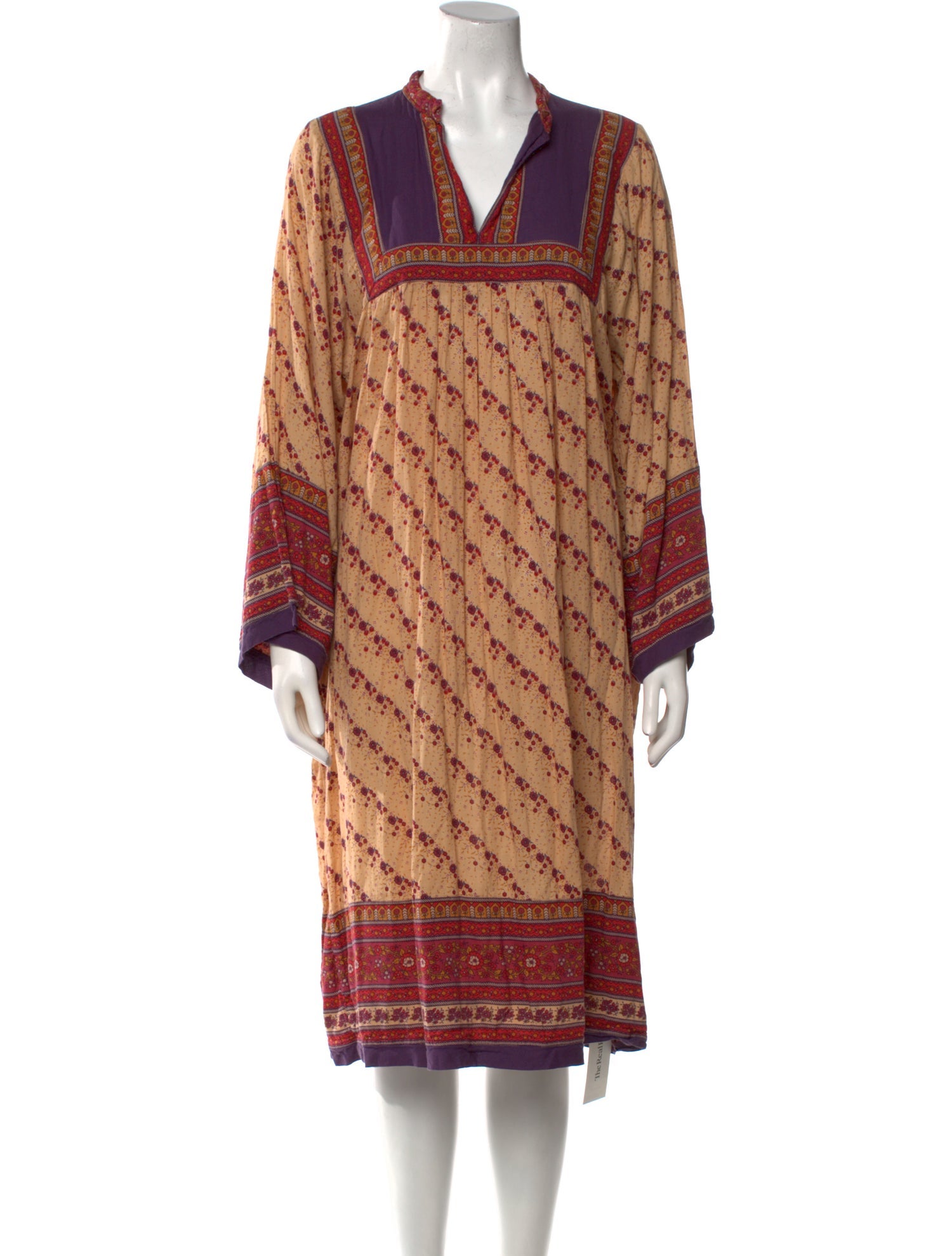 Matta Printed Midi Length Dress