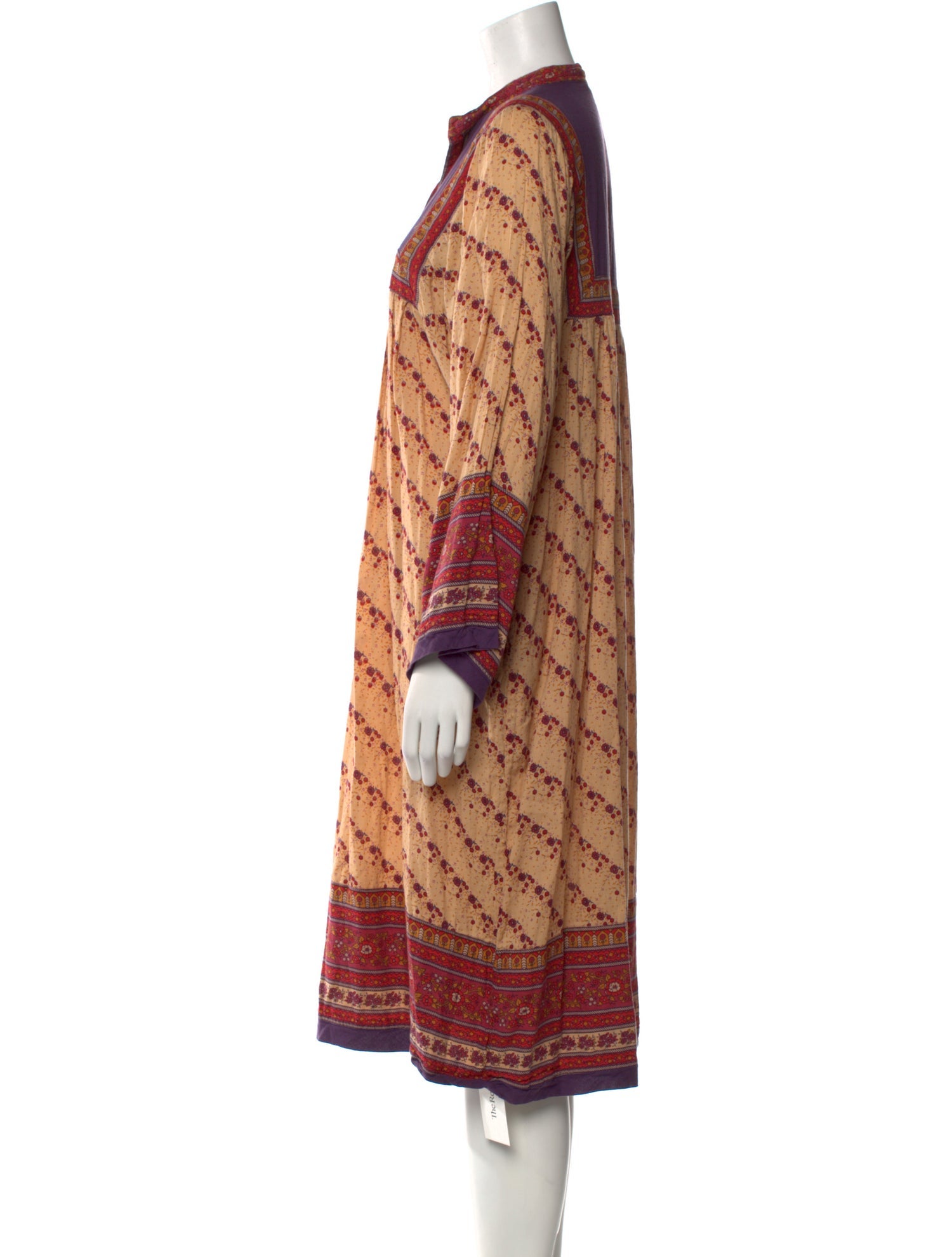 Matta Printed Midi Length Dress