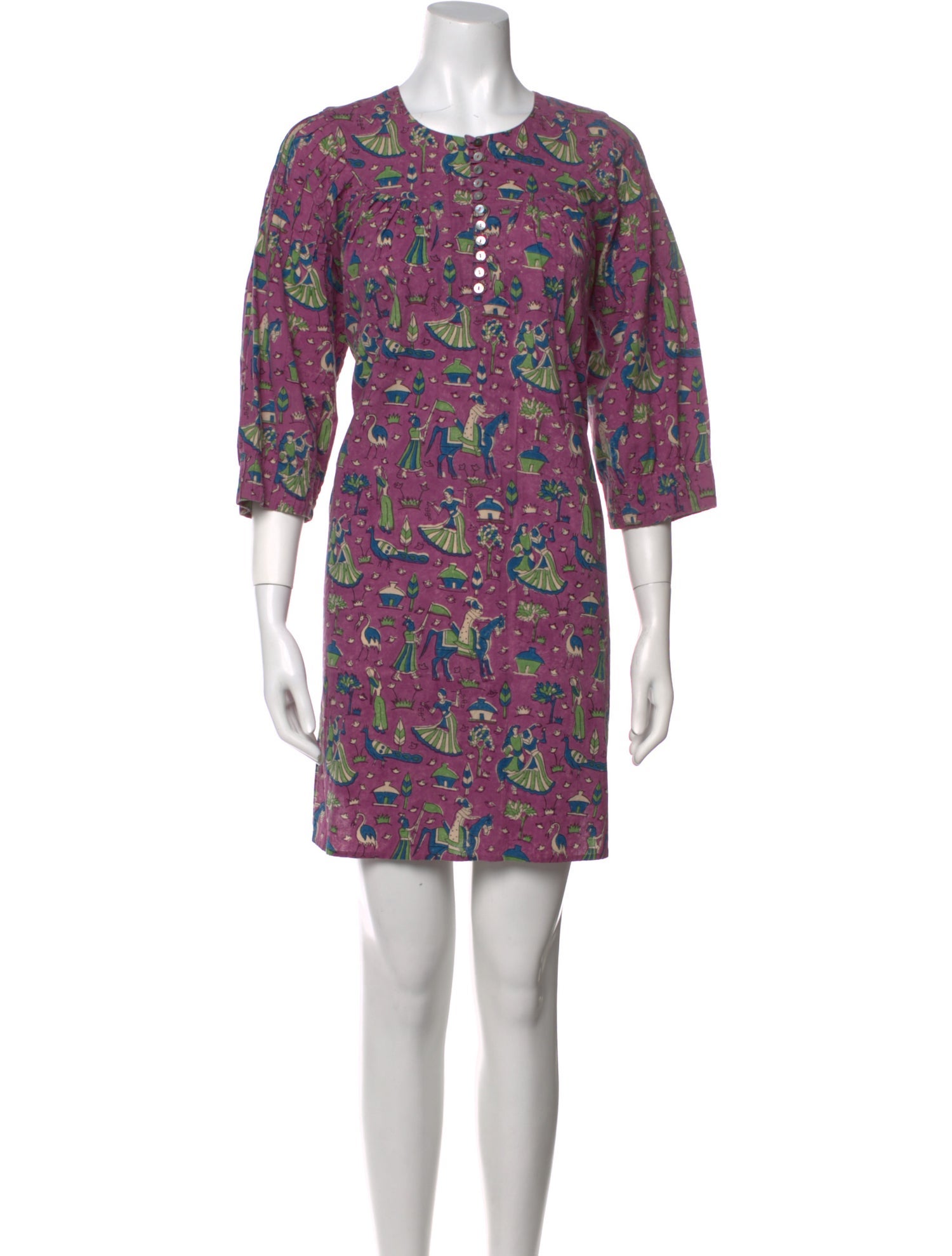 Matta Printed Mini Dress