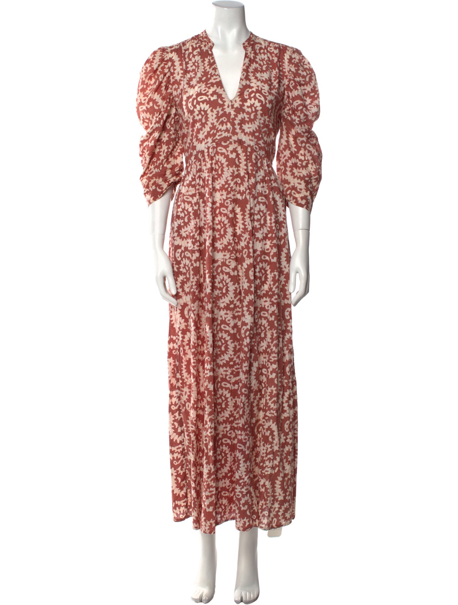 Matta Floral Print Long Dress