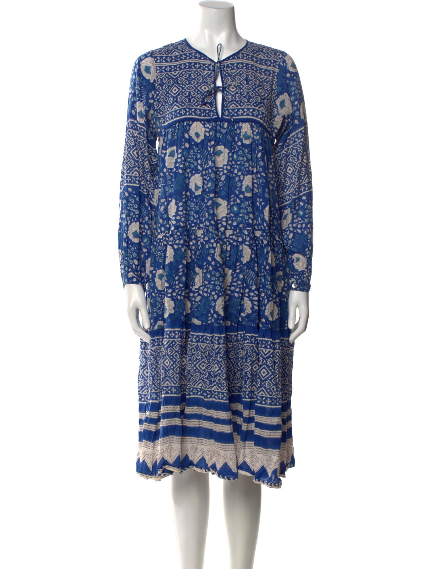 Matta Printed Midi Length Dress