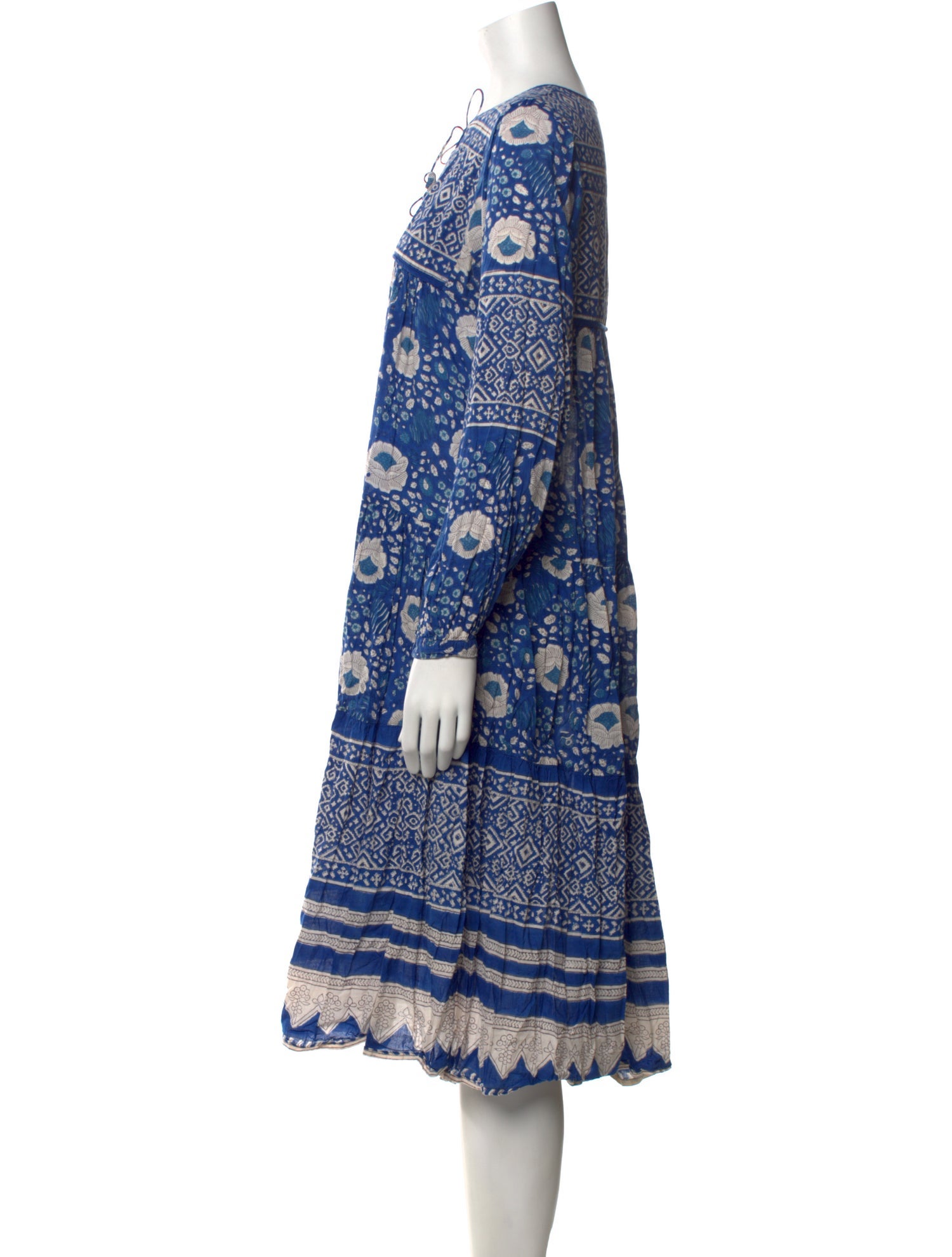 Matta Printed Midi Length Dress